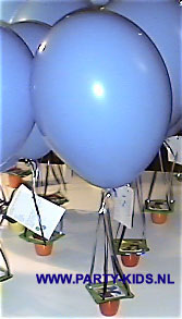 Luchtballonnen met danoontje