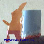 paaskonijnen met mandje