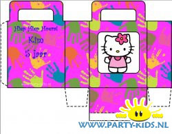 Hello Kitty traktatie tasje