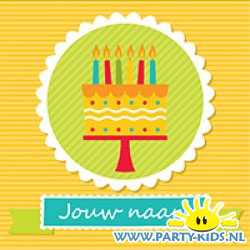 Verjaardagsposter 6 jaar
