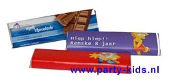 Simpsons chocoladereep met eigen tekst