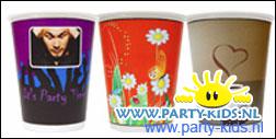 Wikkels voor plastic bekers