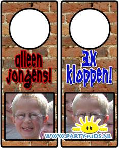 deurhanger met eigen foto