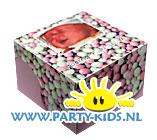 geboorte broertje of zusje doosjes met foto