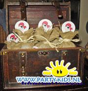 Piraten geldzakjes