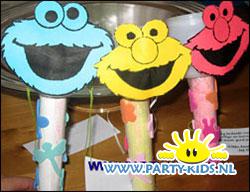 Sesamstraat microfoontjes