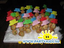 sneeuwpoppen van soesjes