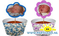 Geboorte cupcakes