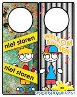 Deurhanger voor jongens