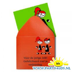 Kado kaartje met envelop FoO
