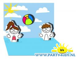 Pop-up kaart FoO zwemmen