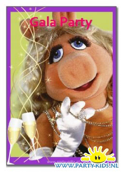 Miss Piggy (Muppets) uitnodiging