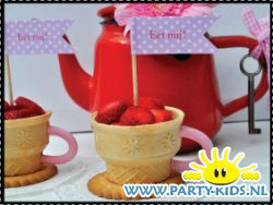 Alice in Wonderland kop-en-schotel traktatie