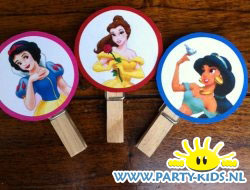 Prinsessen op wasknijpers