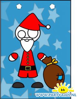 traktatietas kerstman