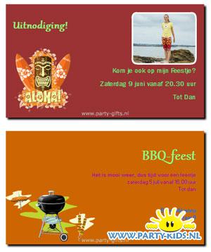 Zomerfeest uitnodiging maken en printen