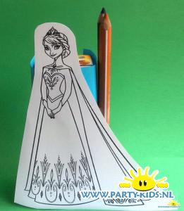 frozen kleurtraktatie elsa