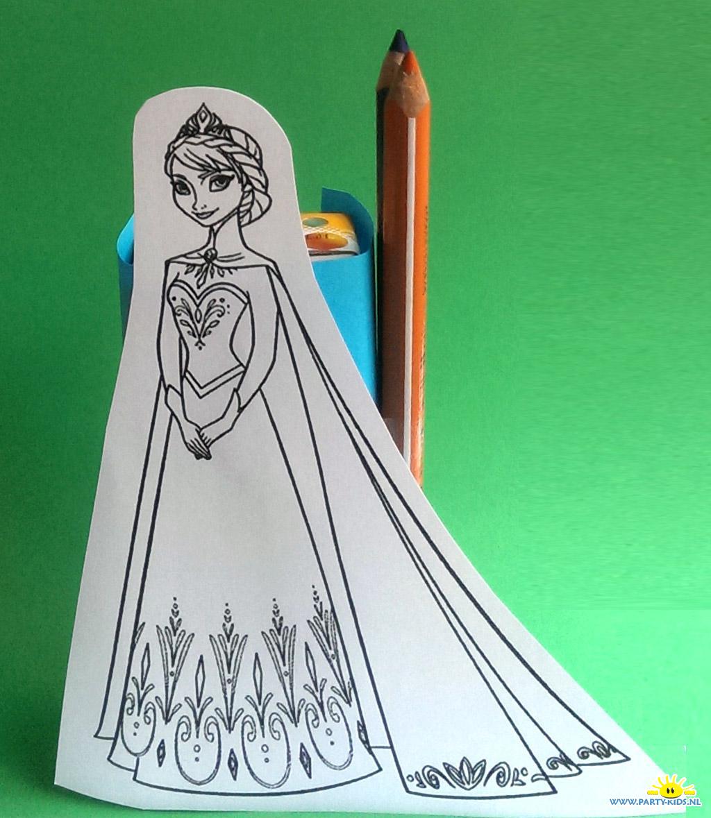 frozen kleurtraktatie elsa