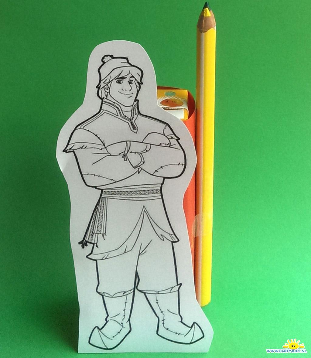 Frozen kleurtraktatie Kristoff