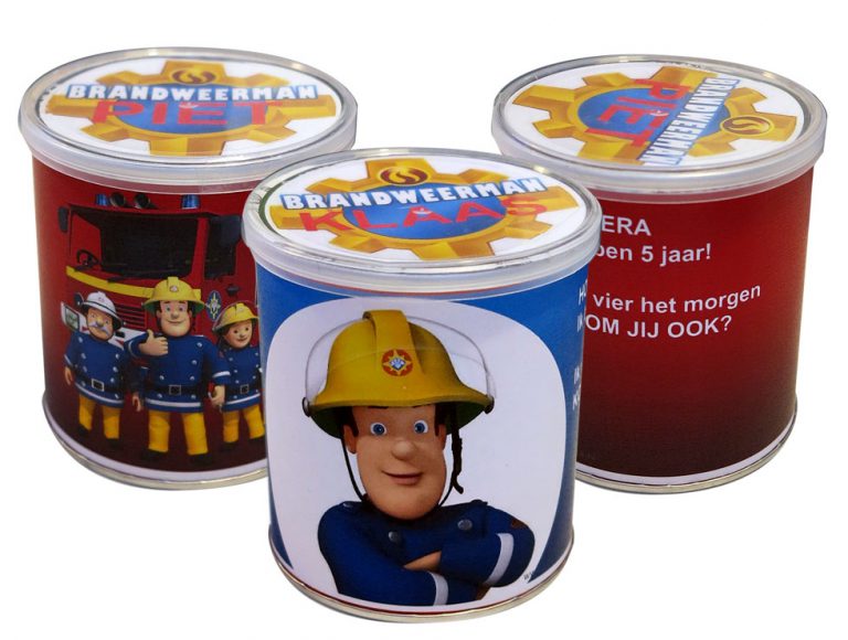 Brandweerman Sam Pringles wikkel