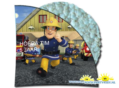 Brandweerman Sam rijstwafel wikkel