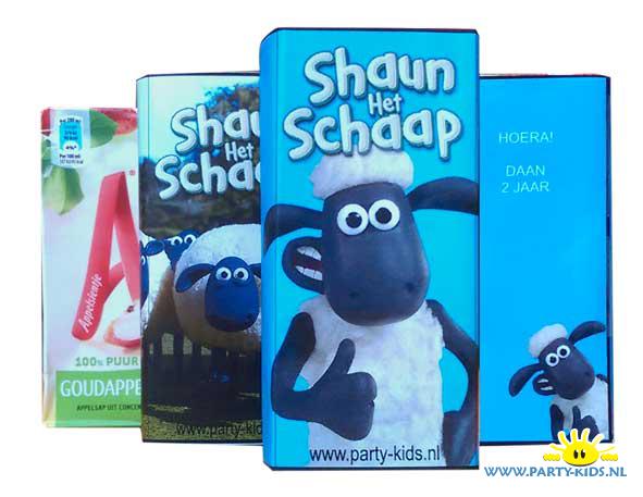 Shaun het schaap pakje drinken