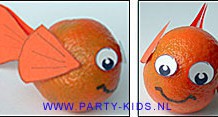 Nemo visjes van mandarijnen