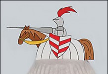 Ridder op paard cakejes