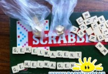 Meeste woorden maken met Scrabble letters