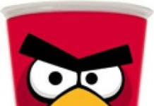 Angry Birds beker Rood (Red Bird)