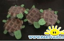 Schildpad van (luikse) wafels